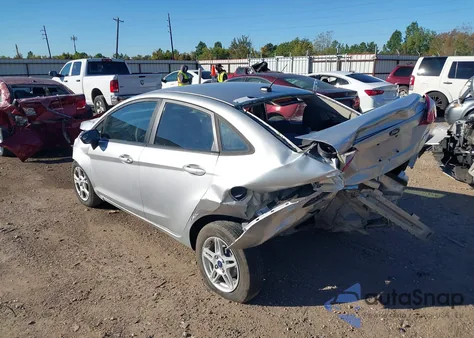 2017 Ford Fiesta S из США, поврежденный, VIN 3FADP4AJXHM128286